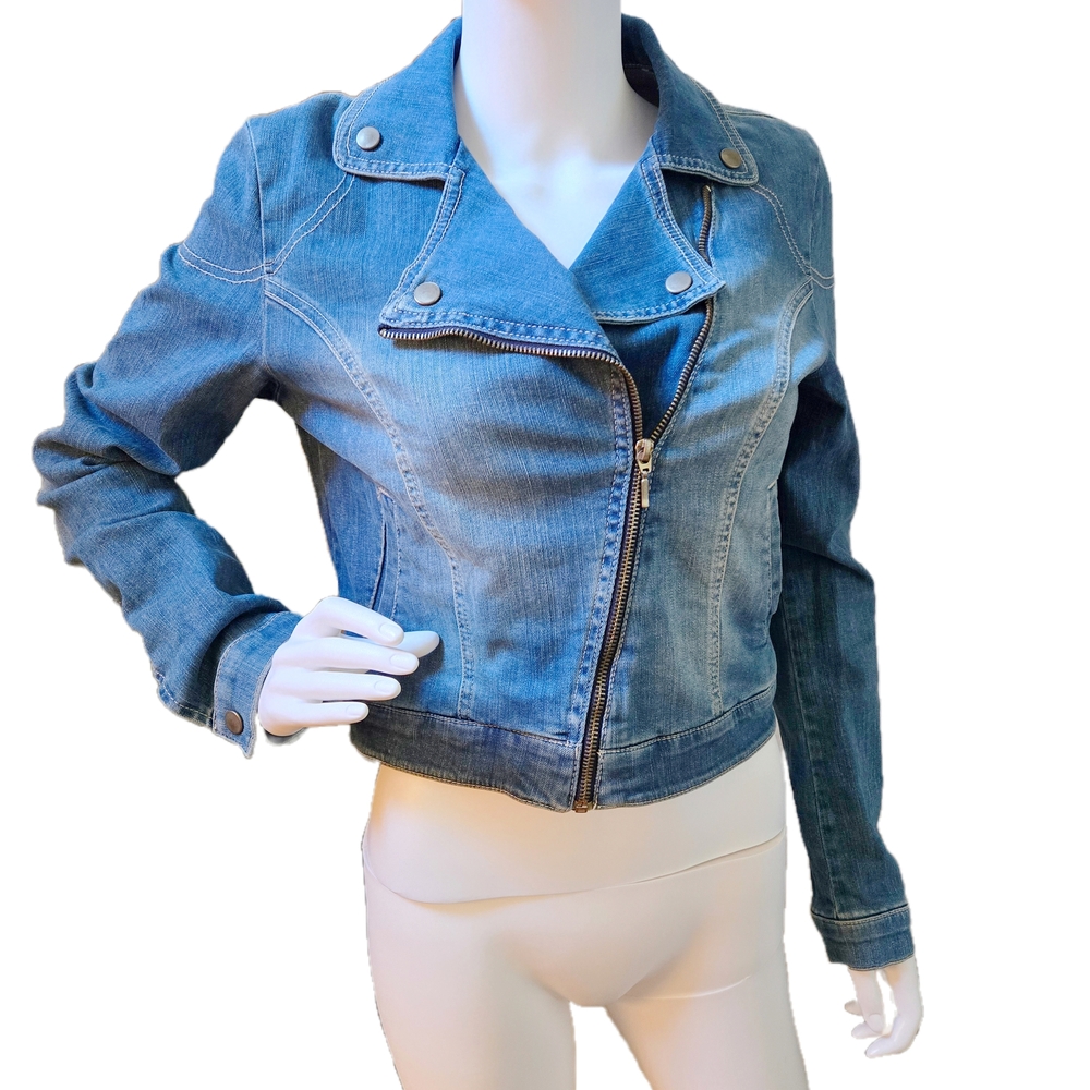 Mango Light Blue Denim Jacket